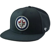 Winnipeg Jets NHL '47 Captain No Shot Adjustable Navy Hockey Snapback Hat